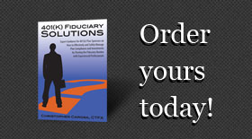 Order Your 401k Fiduciary Solutions book today!